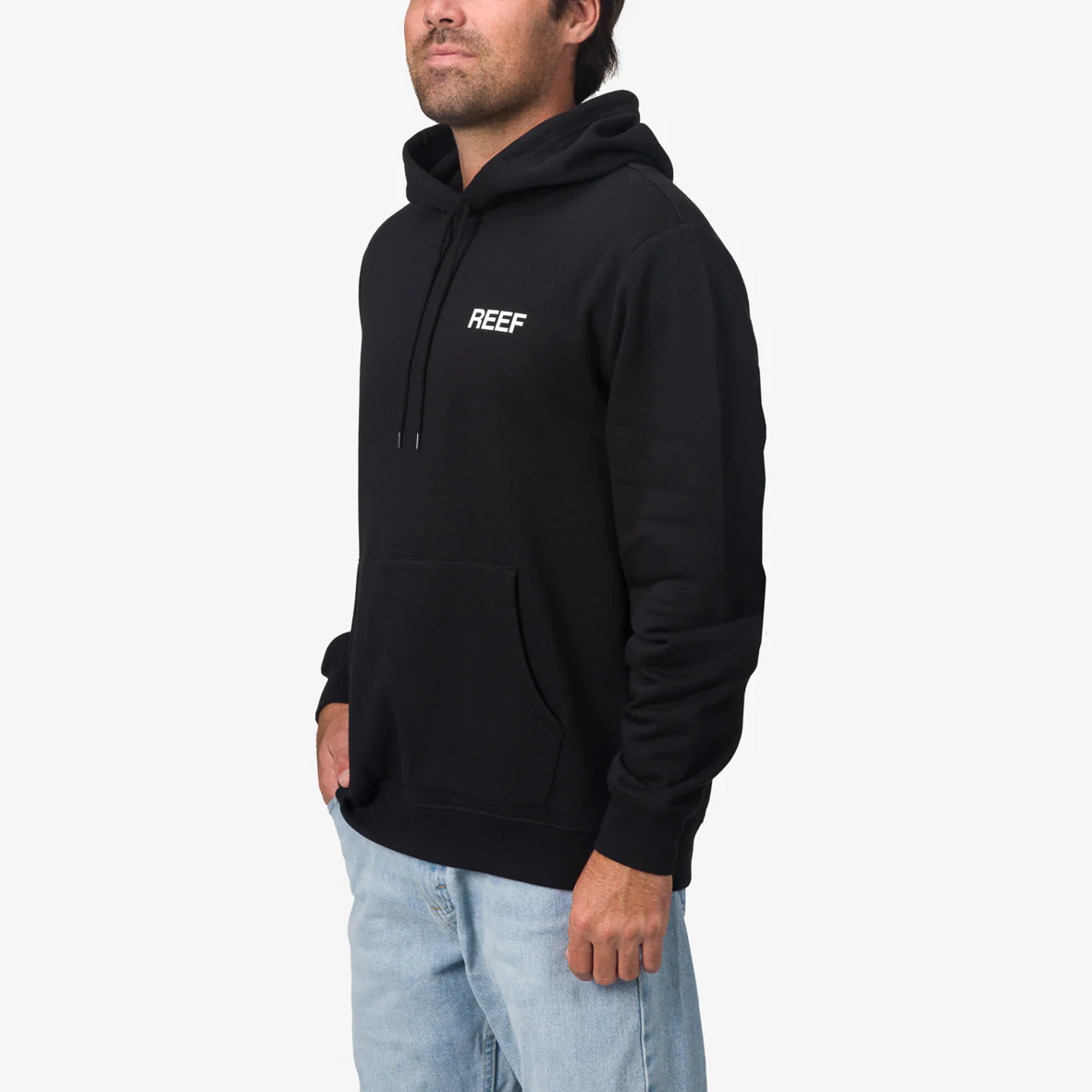 Elias Hood Fleece - Black - Image 4