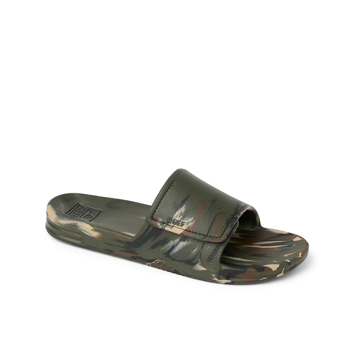 Mens Fanning Slide H20 - Camo Marble