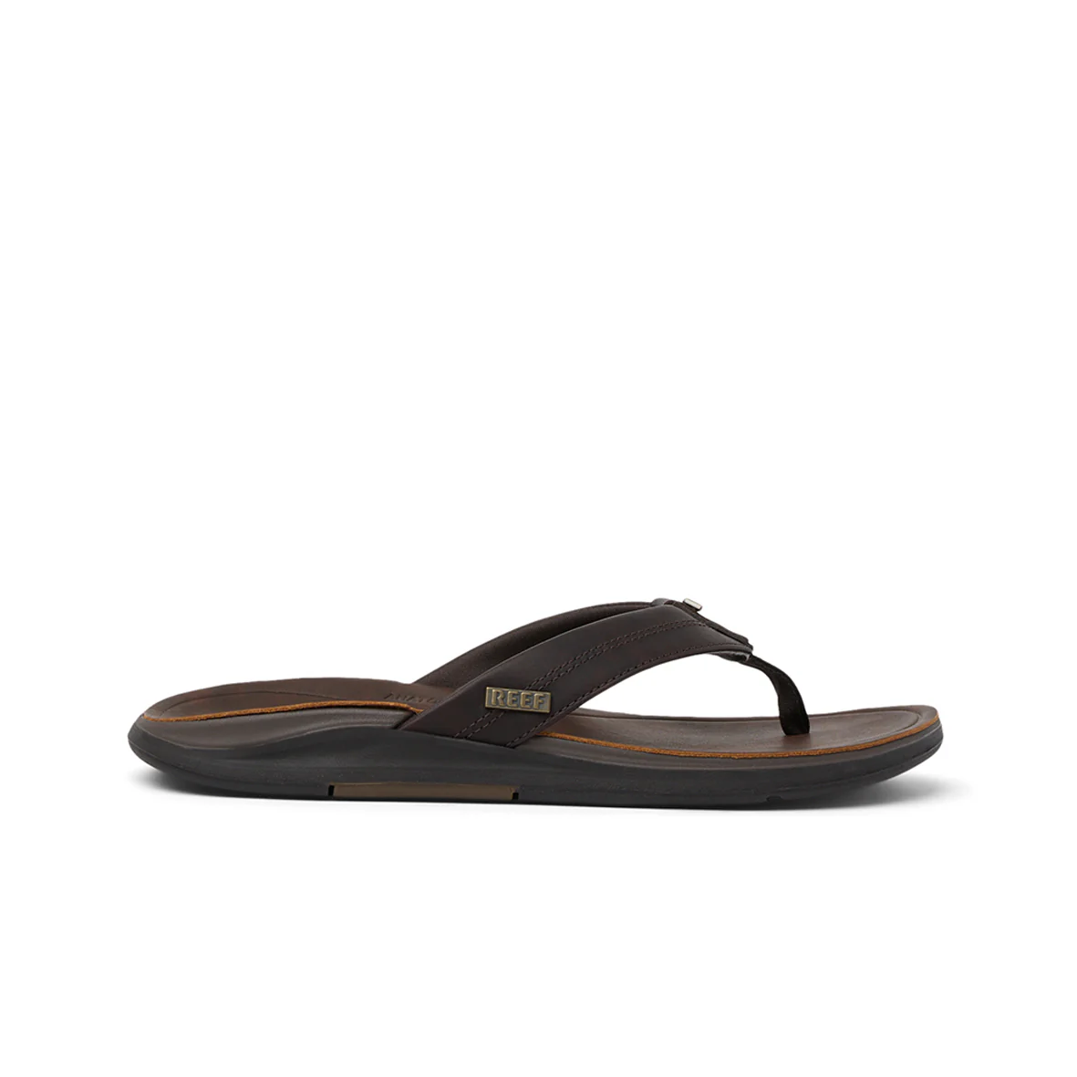 Mens Leather Offshore - Dark Brown - Image 5
