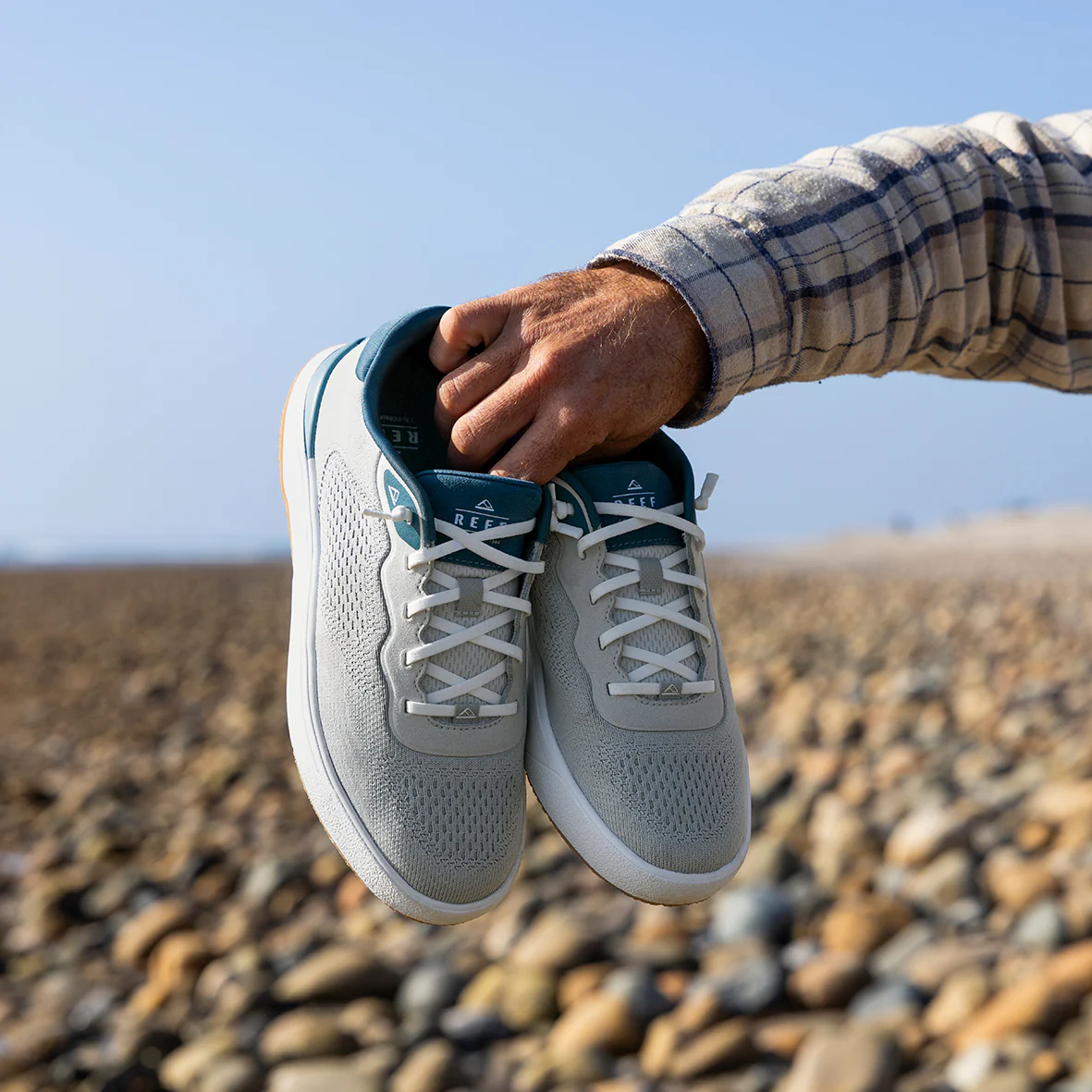 Mens Shoreline Del Mar - Grey/Blue/Gum - Image 4