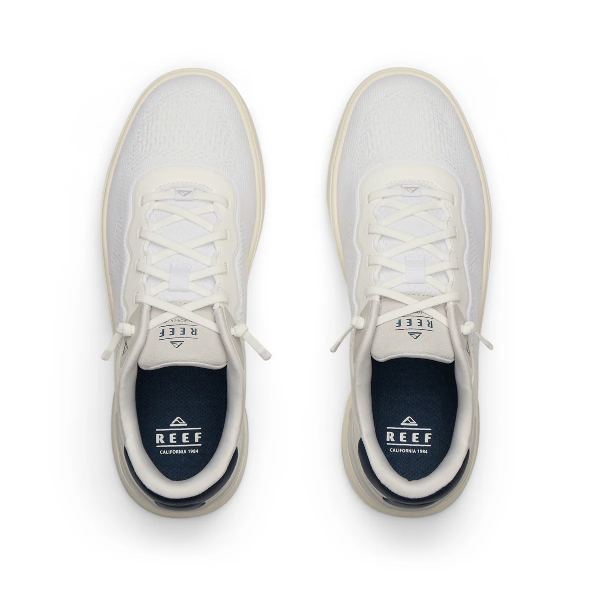 Mens Shoreline Del Mar - White/Grey/Blue - Image 3