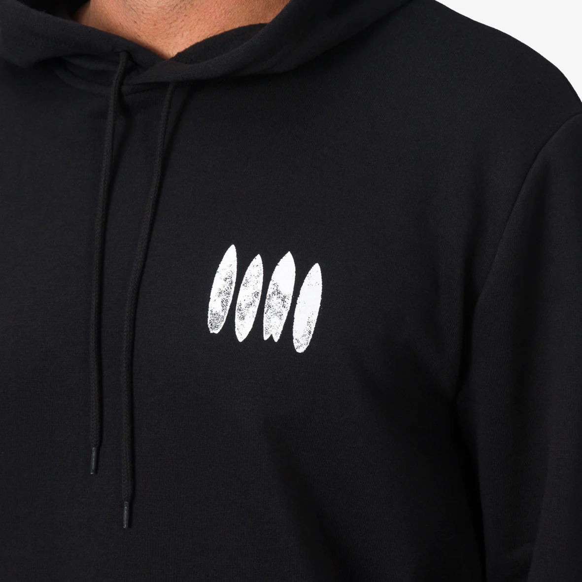 Pettibon Hood Fleece - Black - Image 7