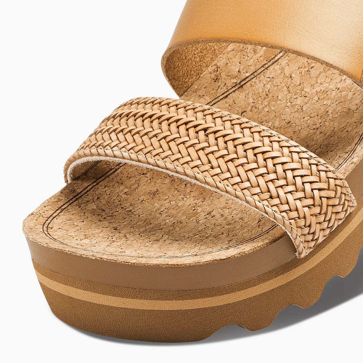 Womens Cushion Vista Hi - Natural Braid - Image 7