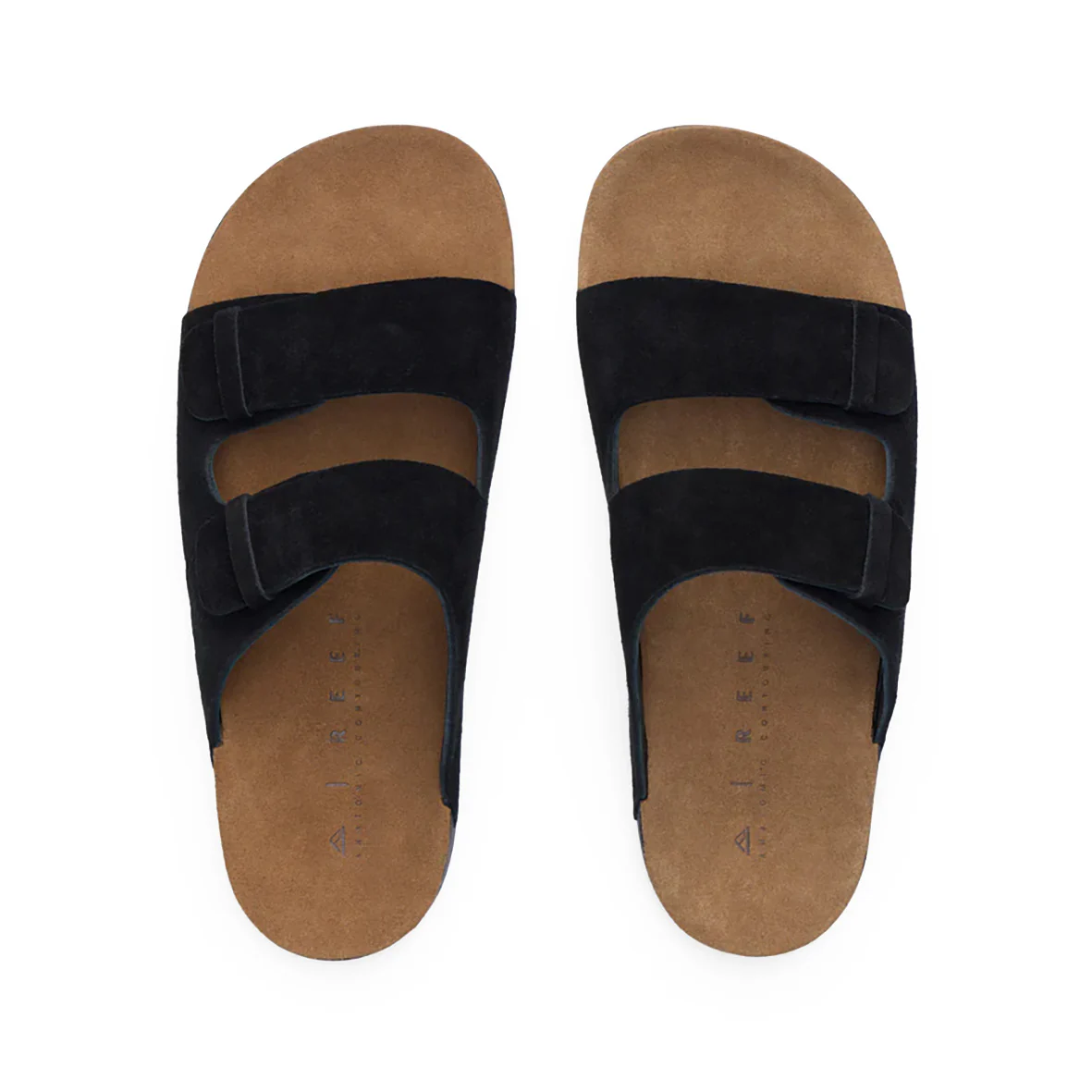 Womens Ojai Two Bar - Black/Tan - Image 3