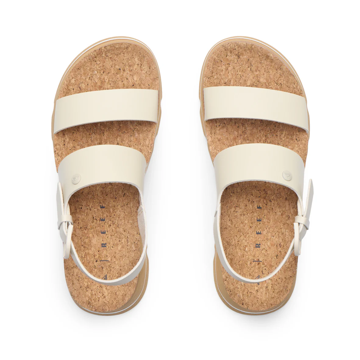 Womens Vista Luxe Liah - White / Tan - Image 5