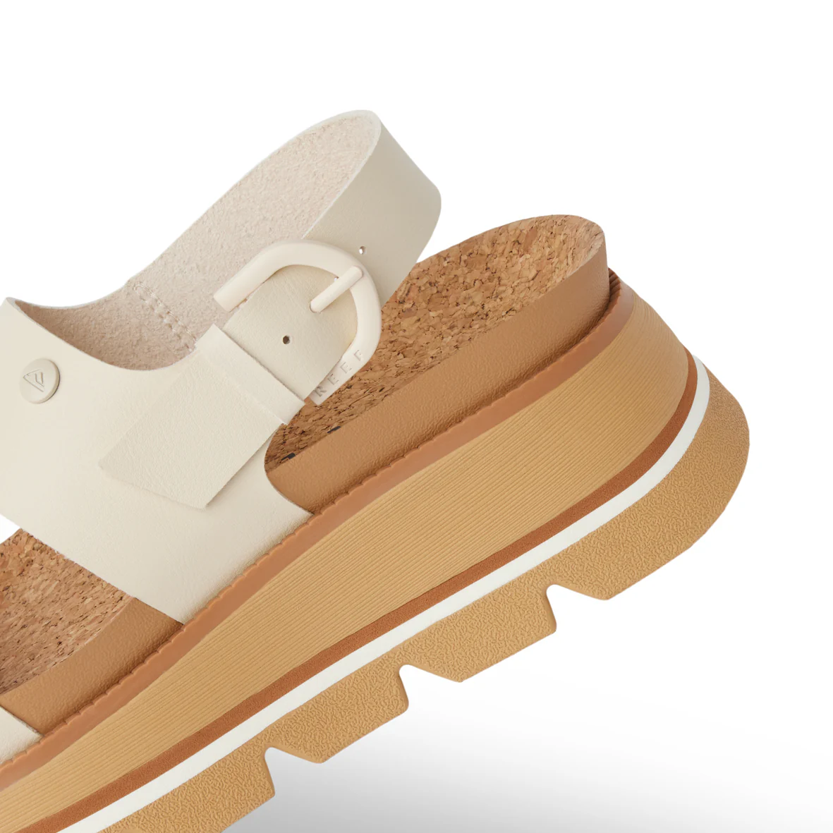 Womens Vista Luxe Liah - White / Tan - Image 7