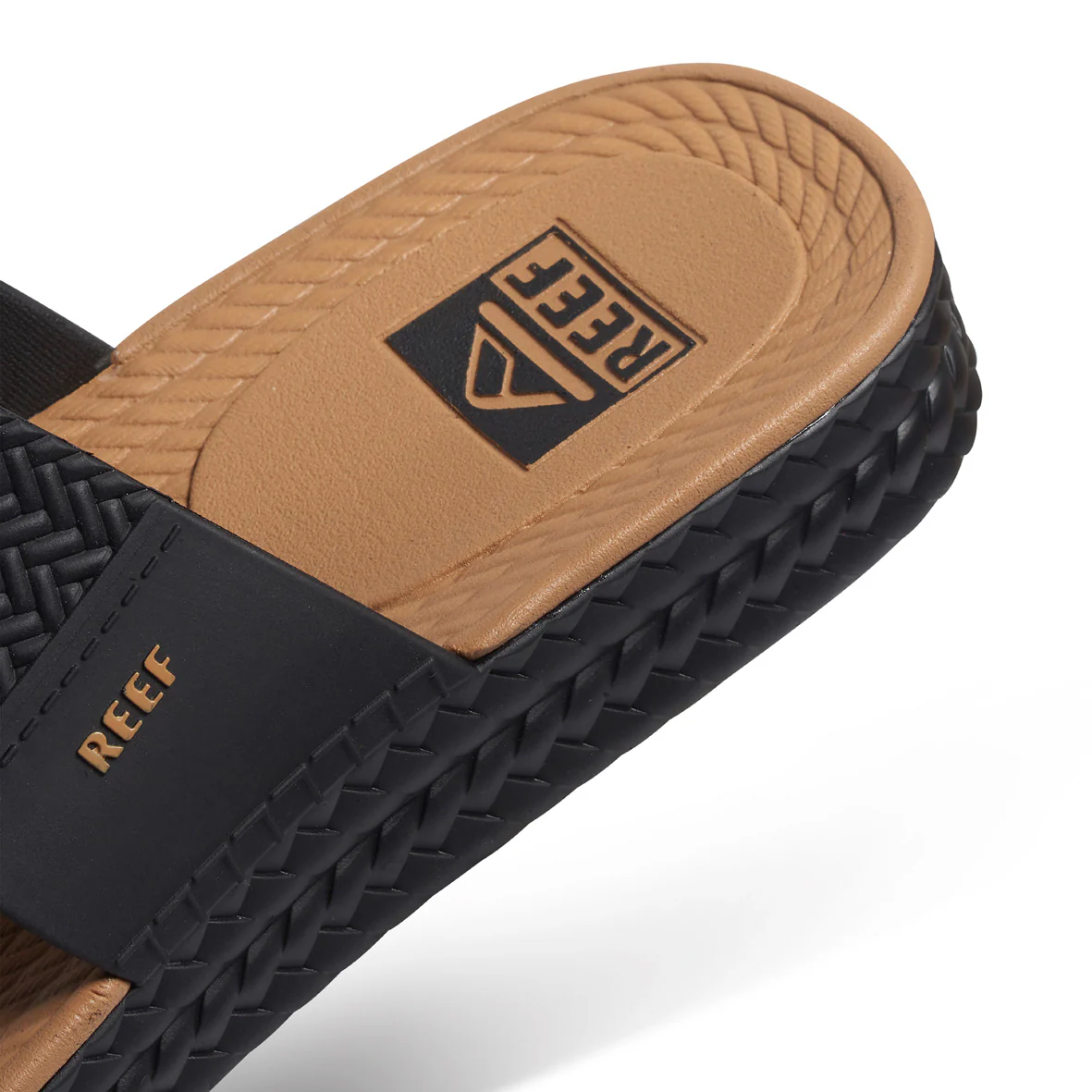 Womens Water Vista Slide - Black/Tan - Image 6